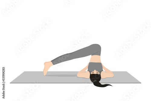 Side Plough Pose, Parsva Halasana