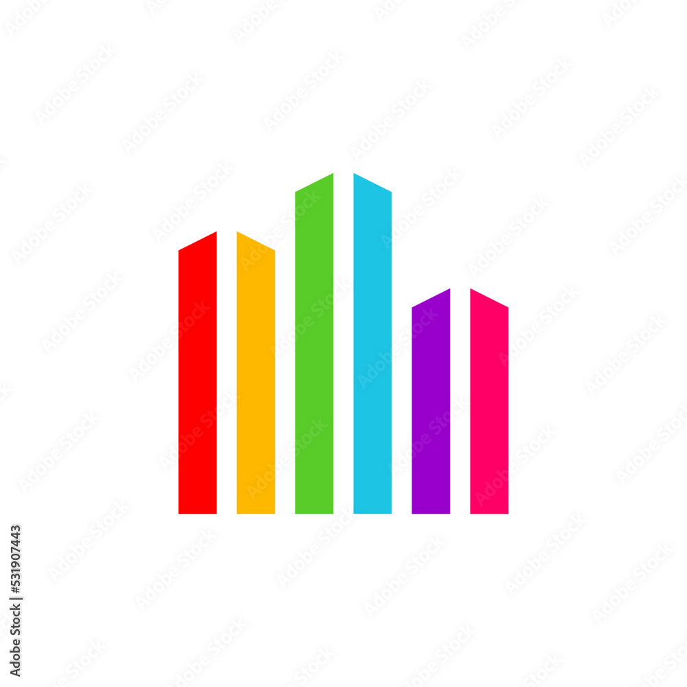 Building Logo Vector Design Template. City logo design concept. Simple icon symbol Building Logo Vector Design Template. City logo design concept. Simple icon symbol