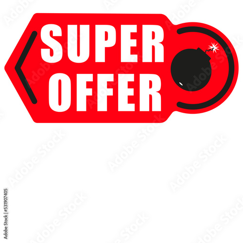 RED BANNER BOMB_ARROW SUPER OFFER