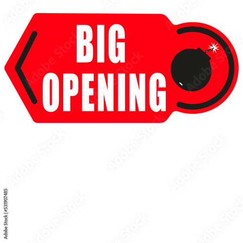 RED BANNER BOMB_ARROW BIG OPENING
