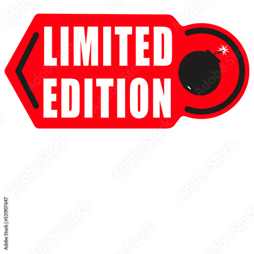 RED BANNER BOMB_ARROW LIMITED EDITION