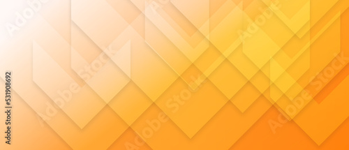 Modern simple arrows orange abstract background