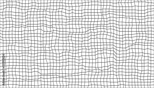Textured background. Geometric background with squares with distortion effect.