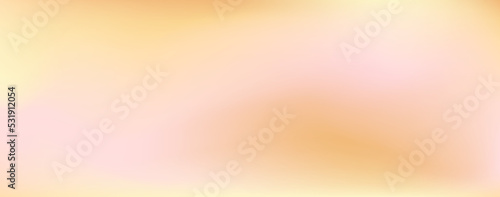 Delicate and light rose-peach gradient. Complex gradient of different colors, horizontal image. Vector gradient of matching colors, suitable for the internet and printing