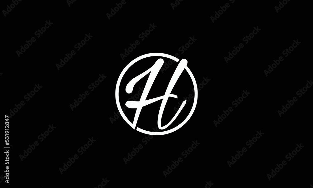alphabet-letter-icon-logo-hl-h-stock-vector-adobe-stock
