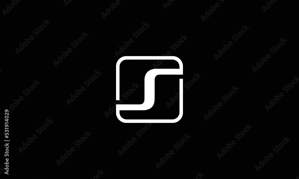 Initials S logo design. S Letter Logo. Initials S logo design. S Letter Logo.