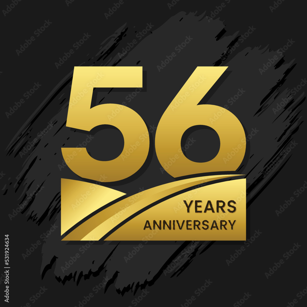 56 years anniversary celebration, anniversary celebration template ...