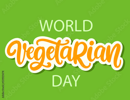 World Vegetarian Day Inscription