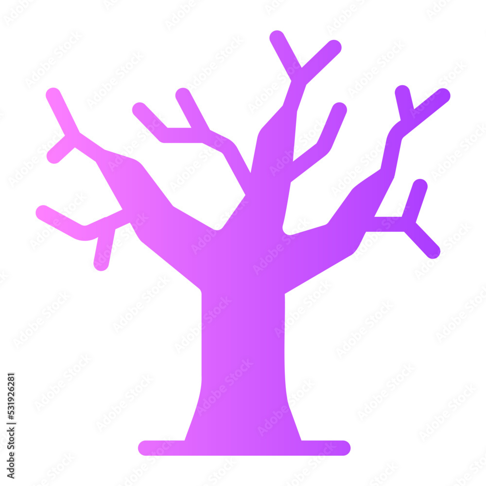 Fototapeta premium Flat Gradient gradient icon