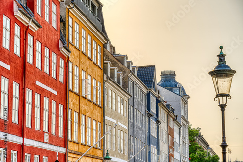 Copenhagen landmarks  HDR Image