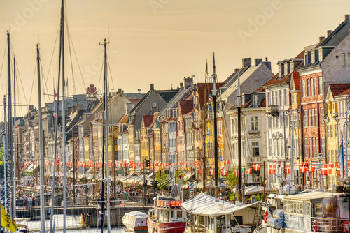 Copenhagen landmarks, HDR Image