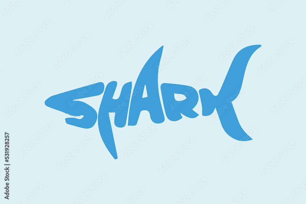 shark font
