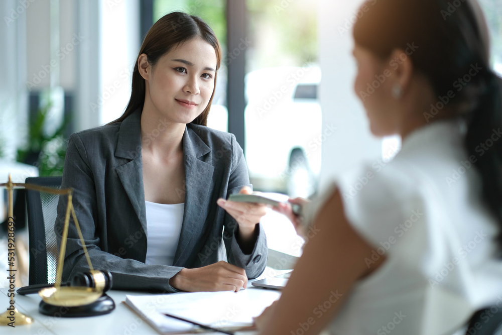 Business person offer of black money in exchange for a permit in the deal. Concepts of corruption and anti bribery Business person offer of black money in exchange for a permit in the deal. Concepts of corruption and anti bribery