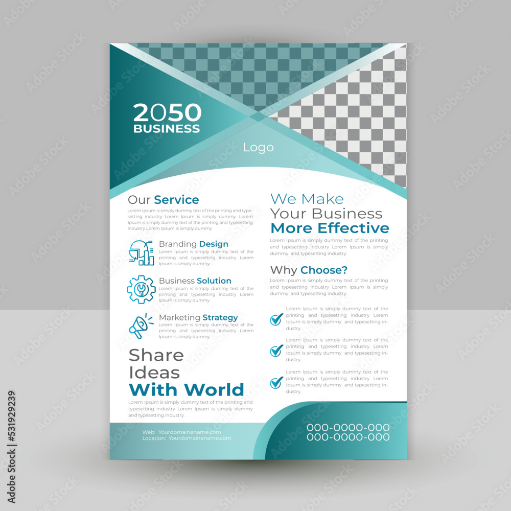Professional flyer design share ideas with world flyer business design