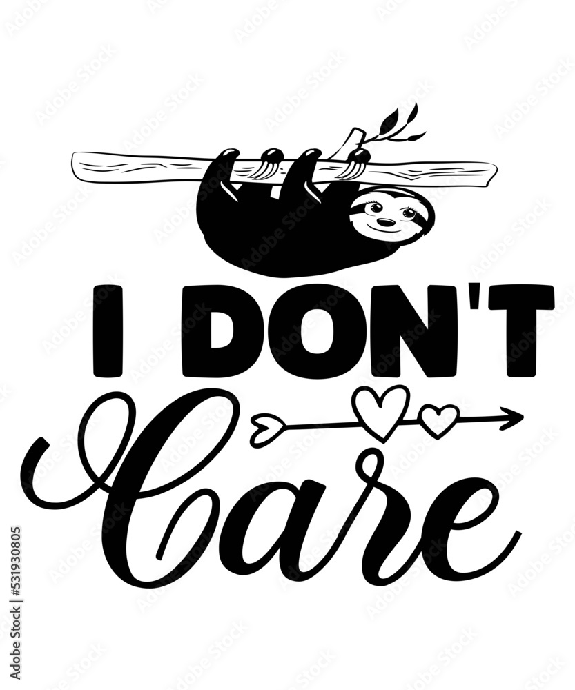 Sloth SVG BUNDLE, sloth quotes svg, svg for cricut, cute sloth svg