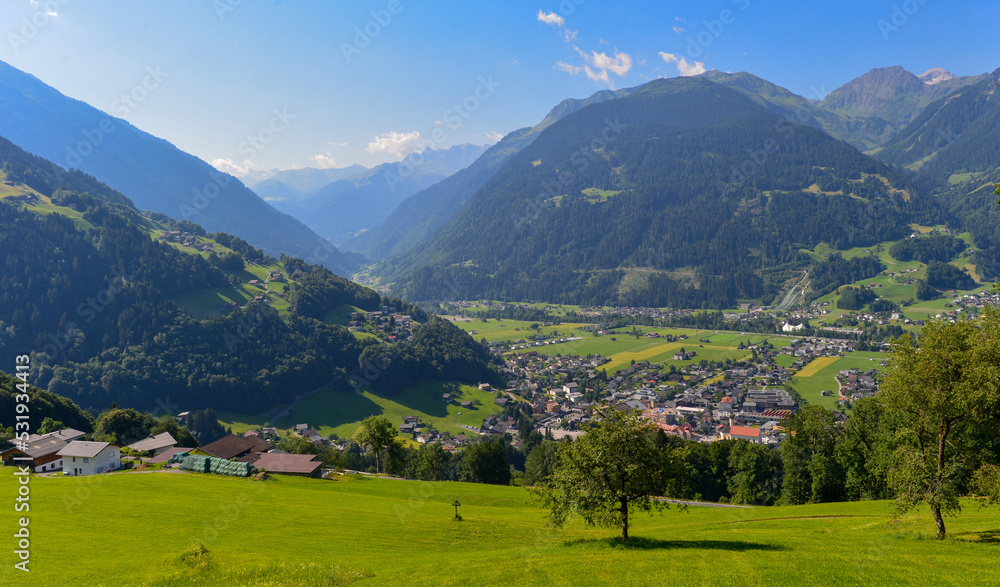 Das Montafon in Vorarlberg (Österreich)