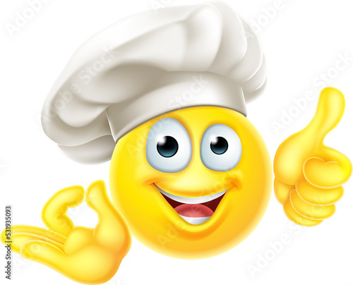 Emoji Chef Cook Cartoon OK ...