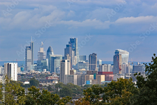 	
London skyline from Parliament Hill	