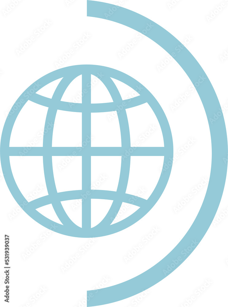 Globe ui icon Globe ui icon