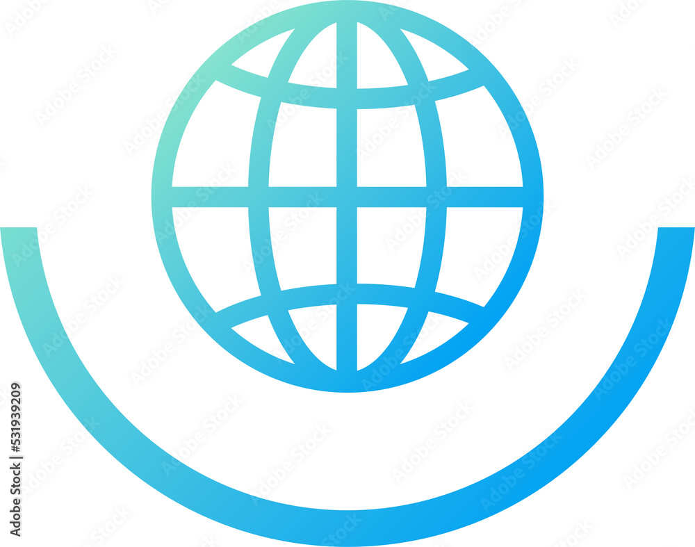 Globe ui icon