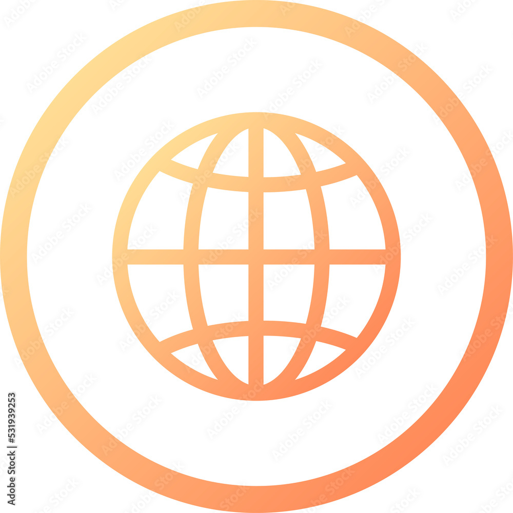Globe ui icon Globe ui icon