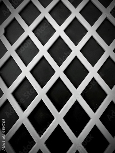 metal grid background