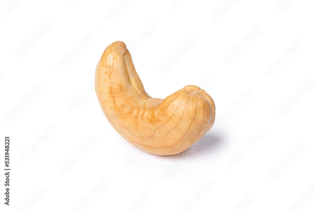 Cashew nut isolated on white background Cashew nut isolated on white background