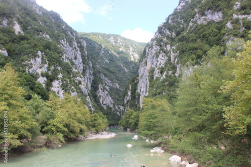 river in the mountains