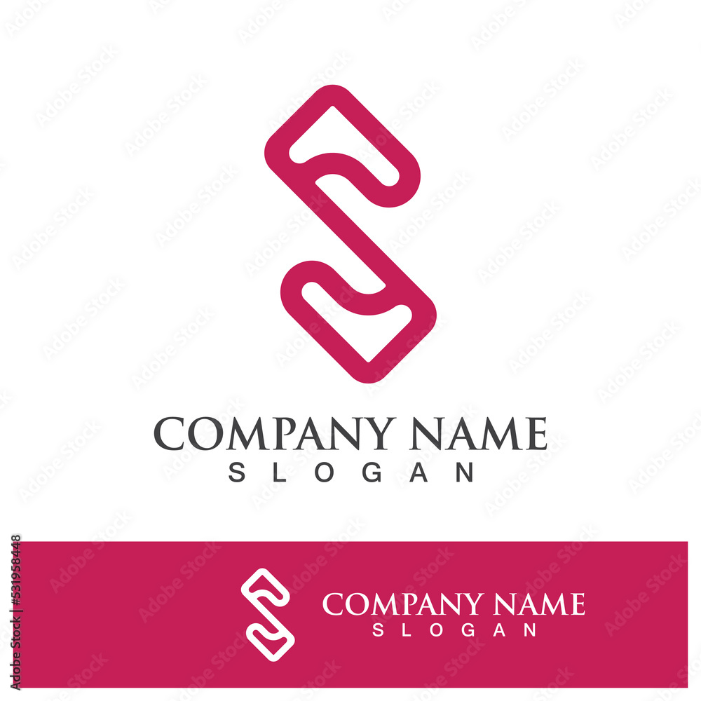 Business corporate S letter logo Business corporate S letter logo