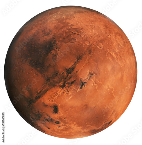 Tela Mars red planet mars element for designers.