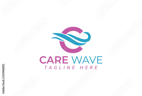 Tennis Club Logo Design Template. Tennis Sport Academy, Club Logo with letter C