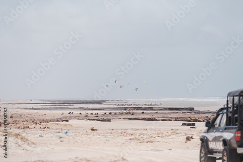 Obraz na płótnie Paisagem natural em lençois maranhenses w salonie