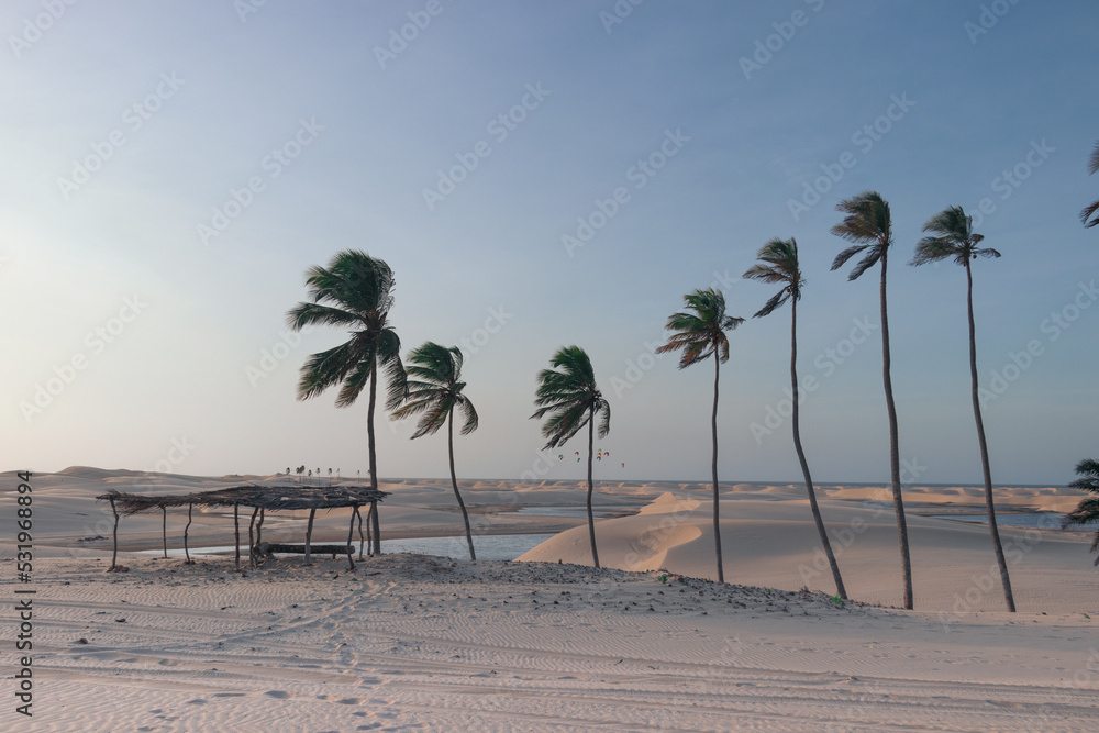 paisagem natural em atins maranhão