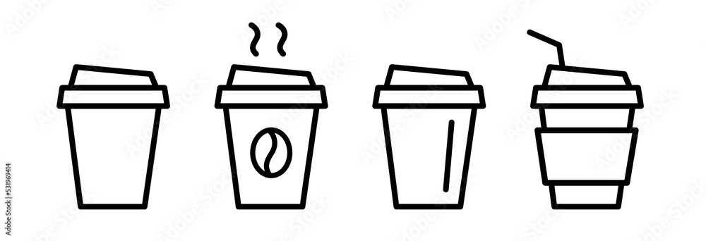 Coffee Paper Cup Icon