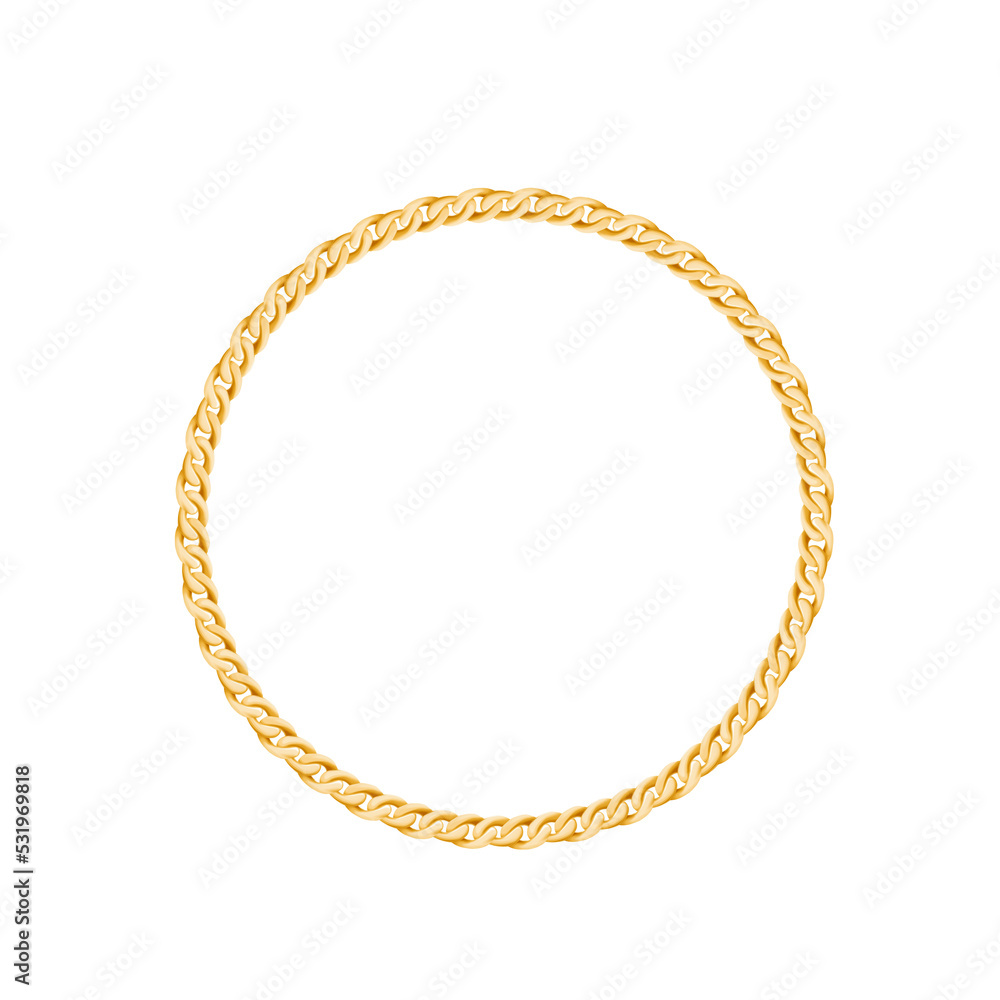 Yellow Gold Necklace Bracelet Chain - Transparent Background Yellow Gold Necklace Bracelet Chain - Transparent Background