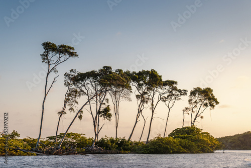 Obraz na płótnie Paisagem lençois maranhenses w salonie