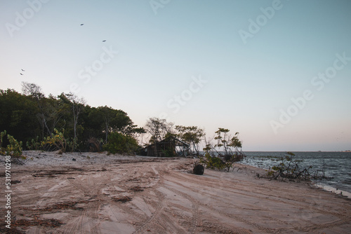 Obraz na płótnie Paisagem lençois maranhenses w salonie
