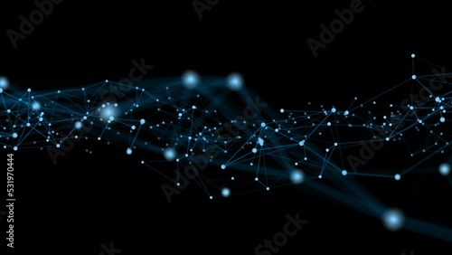 connessioni, molecole, collegamenti, network