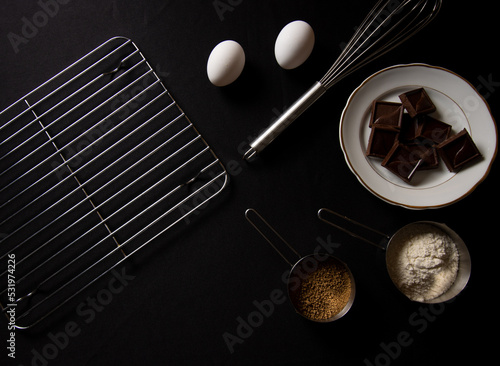 mise en place confectionery sweets photo