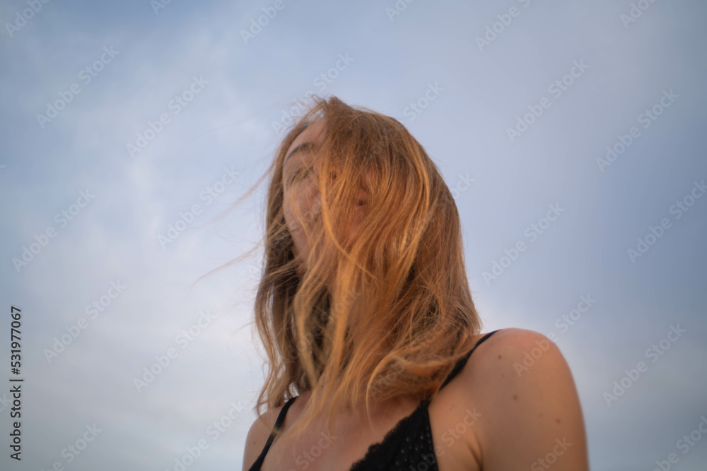 Fototapeta premium woman in bikini