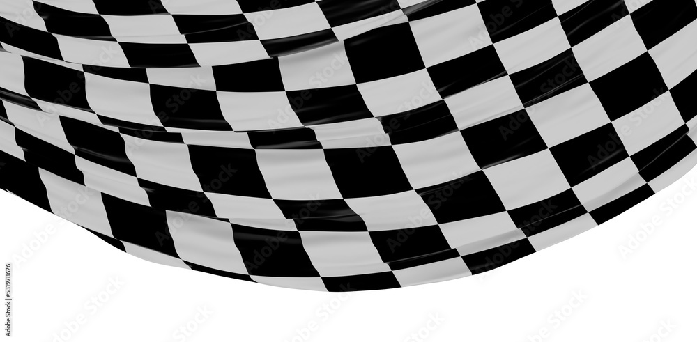 Obraz premium Checkered flag, race flag background