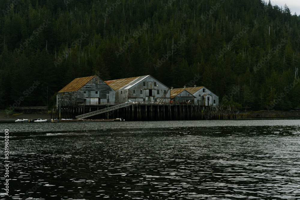 Fototapeta premium Ketchikan Salmon Cannery
