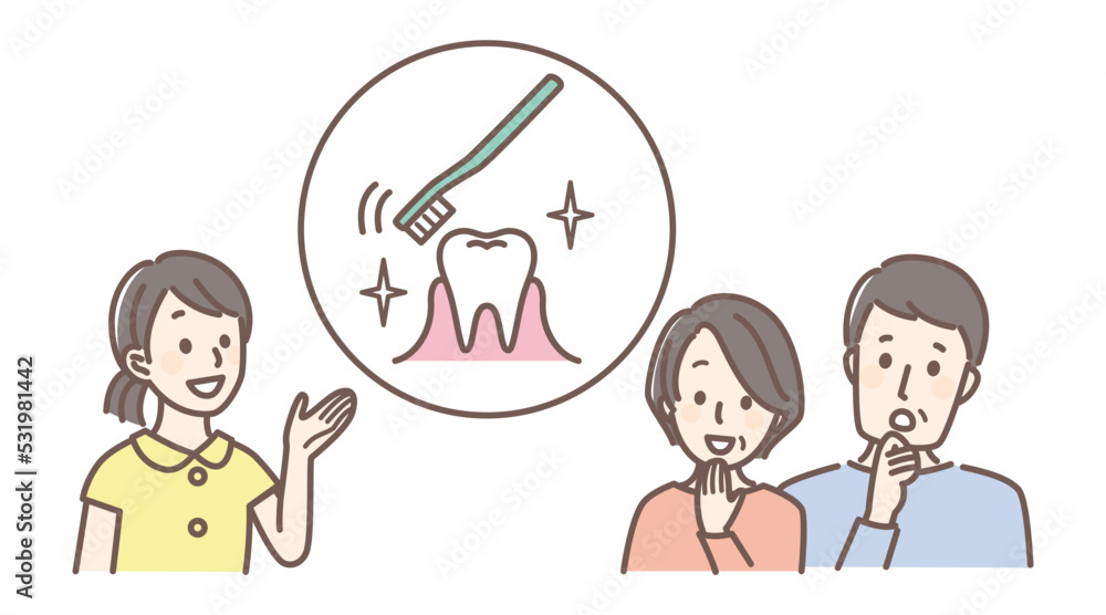 simple illustration for dentist and teeth simple illustration for dentist and teeth