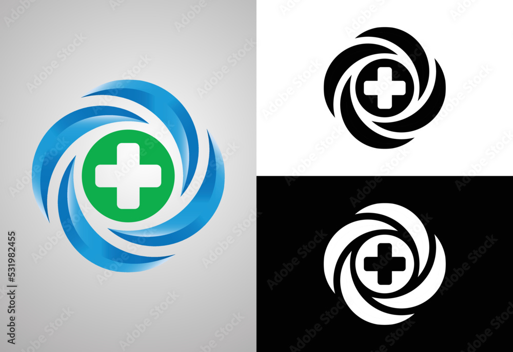 Health Medical Logo template vector illustration design. Medical Icon Health Medical Logo template vector illustration design. Medical Icon