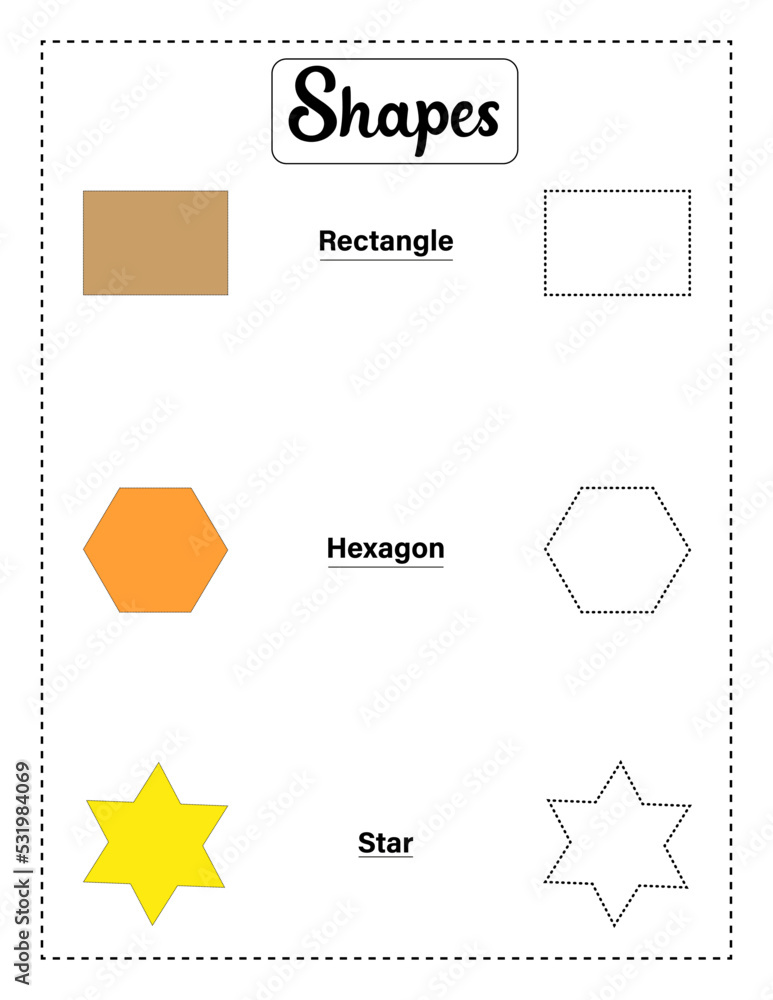 Shape drawing. Shape Tracing for kids Shape drawing. Shape Tracing for kids