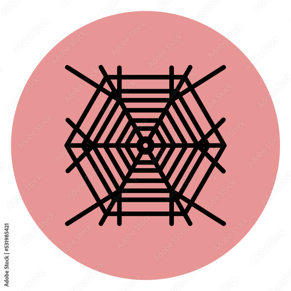 spider web icon