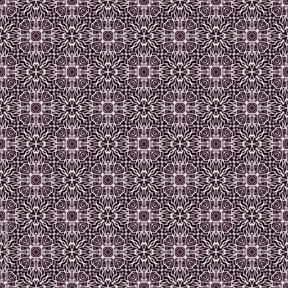 abstract white line on violet background, seamless pattern background, floral fabric ethnic illustration design graphic. abstract white line on violet background, seamless pattern background, floral fabric ethnic illustration design graphic.