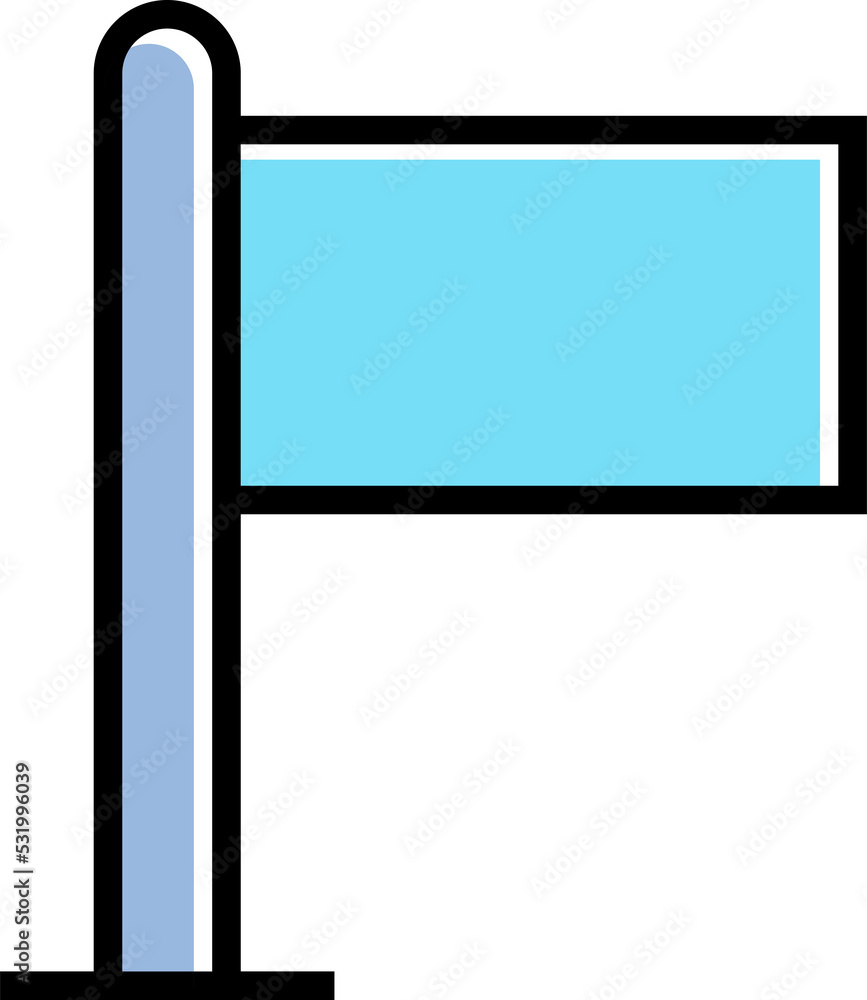 blue street signpost icon illustration blue street signpost icon illustration
