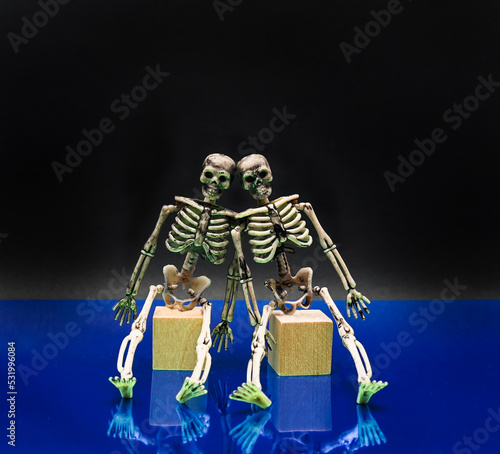 Halloween skeleton 