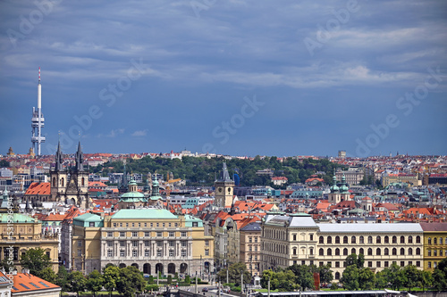 Prague cityscape landmark Czech Republic